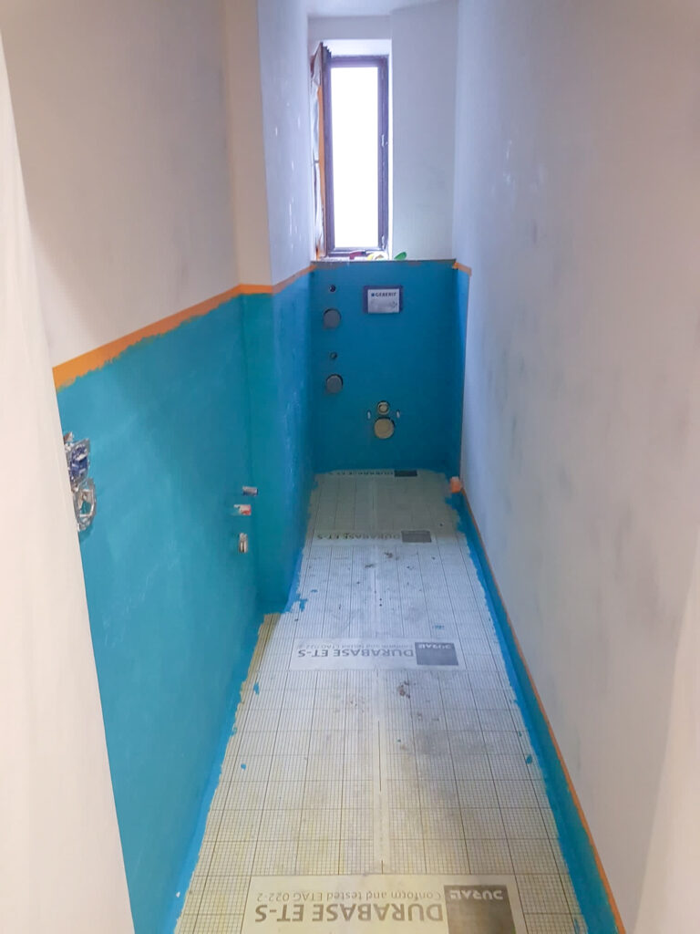 Bad Sanierung VG 2. OG L-09